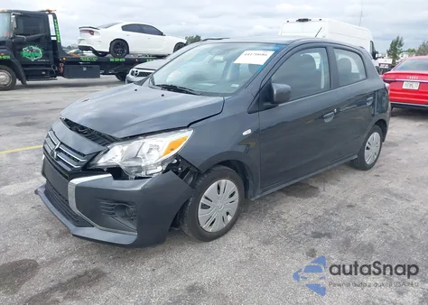 2024 Mitsubishi Mirage Es/Le z USA, uszkodzony, nr VIN ML32AUHJ1RH028448